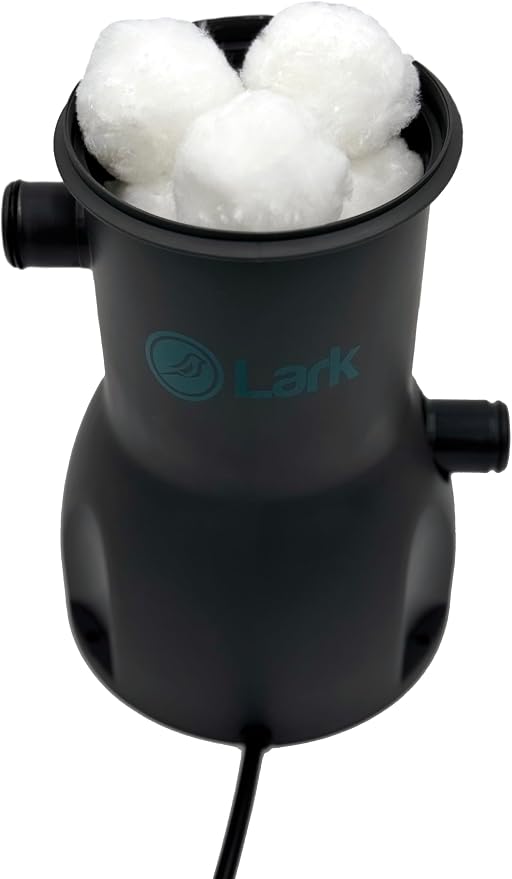 Lark 9 ft x 24 in Square Above Ground Pool with 530 GPH Filter Pump, Metal Frame Backyard Swimming Pool, Filter Ball Technology, Durable Steel Frame, Easy Setup Family Pool
