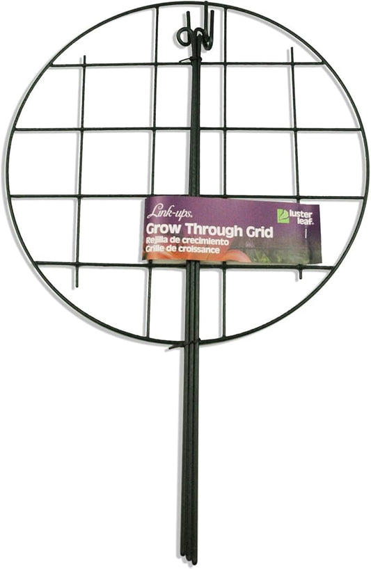 Luster Leaf (971) 12” Round Grow Through Grid w/ 18” legs