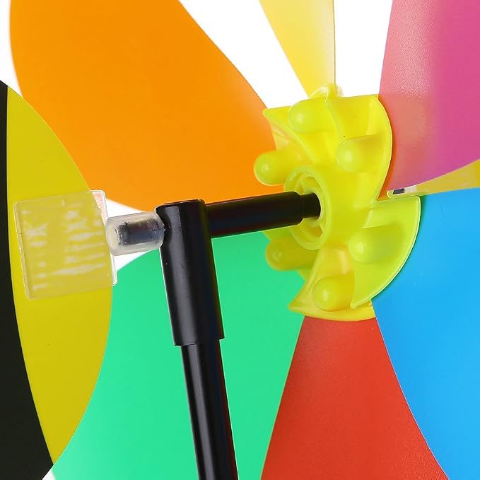 New Sell 3D Large Animal Bee Windmill Wind Spinner Whirligig Yard Garden Decor Outdoor Decorations for Patio Wall Metal