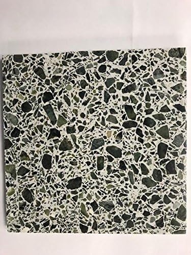Decorative Concrete Aggregate – Colored Stone for Exposed Aggregate, Epoxy, Terrazzo & Broadcast Concrete Applications - Forest Green Marble 5lb