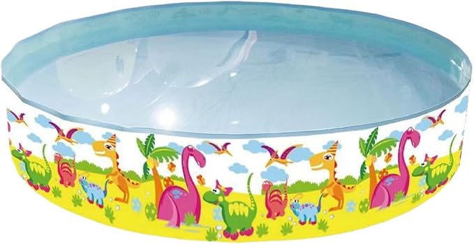 Kids Wading Pool – Hard pp Swim Tub, Portable Outdoor Play Basin | Quick Setup Lightweight Structure Foldable Storage Solution for Backyard Summer Water Fun