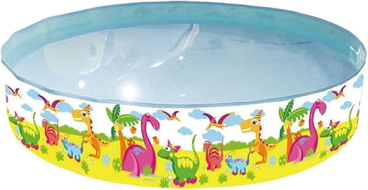 Kids Wading Pool – Hard pp Swim Tub, Portable Outdoor Play Basin | Quick Setup Lightweight Structure Foldable Storage Solution for Backyard Summer Water Fun