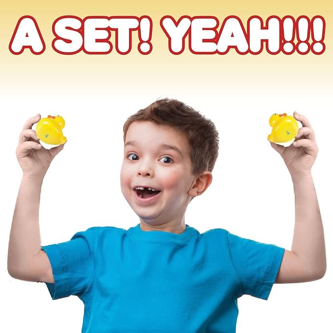 Gamie Duck Pond Matching Game & Dart Balloon Game for Kids, Includes 20 Plastic Ducks with Numbers and 3" x 6" Inflatable Pool & Includes 144 Dart Balloons and 11 Plastic Darts with Copper Tips