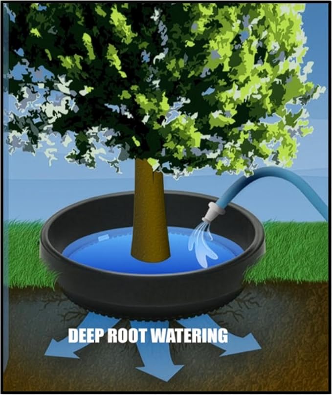 14-Pack 16-inch Planting Rings – Deep Watering Basin & Garden Edging.