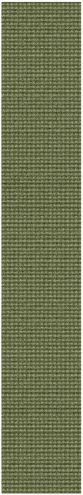 KOZYFLY Braided 2.5'x16' Runners Rugs for Hallway, Extra Long Washable Runner Rug, Woven Non Slip Kitchen Runner, Cotton Entryway Rug, Floor Carpet for Entry, Aisle, Hall, Olive Green/Earthy Green