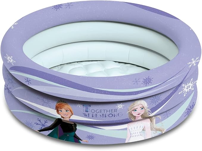 Mondo Toys - FROZEN | 3 Rings Pool - Inflatable pool for children 3 rings - diameter 60 cm - with soft bottom - 16917