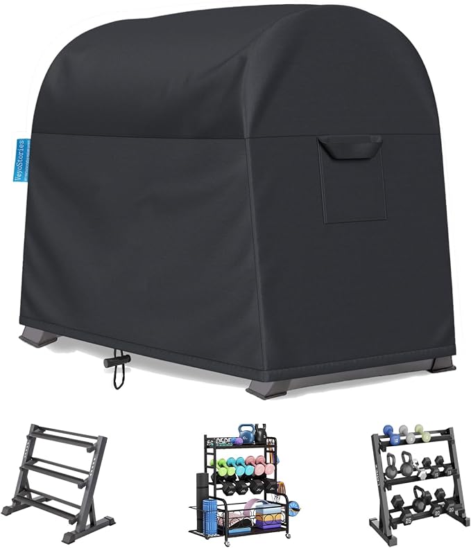 Dumbbell Rack Dust Cover, A-Frame Dumbbell Rack - Waterproof and Dustproof for Home Gym Dumbbell Set Brackets