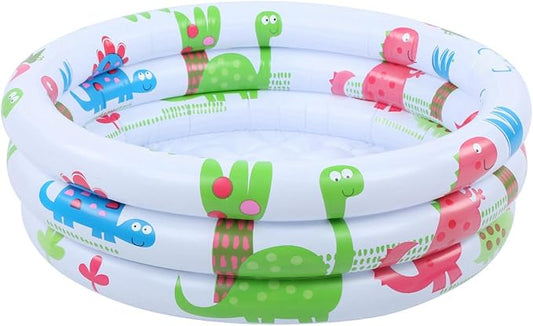 Inflatable Small Pump Pool Children Dinosaurs Mini Pool Wear Cartoon Design for Babies Children Training