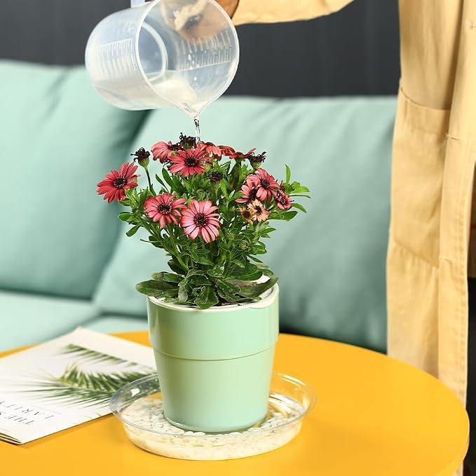 12 Packs 18 Inches Large Clear Plant Saucers for Indoor Outdoor Use Heavy Duty Plastic Plant Trays for Planter Bulk Flower Pot Drip Trays to Catch Water, 4 to 20 Inch