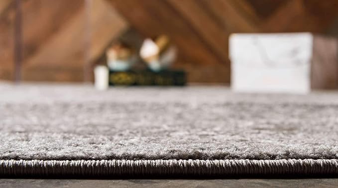 Unique Loom Trellis Frieze Collection Area Rug - Geometric (2' 2" x 3' 1" Rectangle Light Gray/Ivory)