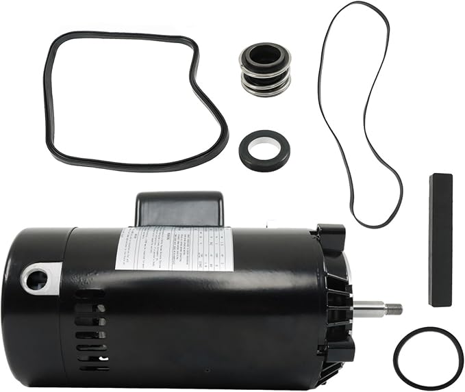 UST1202 2HP Round Swimming Pool Pump Motor Kit | Round pool pumps, supporting kit included, works for swimming pool circulation systems