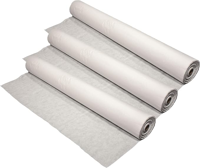 Dewitt 3-Pack N-Sulate Plant Cover Fabric 1.5 oz, 12 x 250 Feet – Frost Cloth Blanket for Vegetables, Flowers, Fruit Trees, Tomatoes, Raised Garden Beds, and Outdoor Winter Freeze Protection