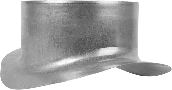 Repa Market Round 90 Degree Splitter for 12” Duct - 6" Outlet Branch Connector - Galvanized Steel Saddle Takeoff, Heavy Duty Supply/Exhaust Air Ventilation Duct Work Collar, Range Hood Duct Adapter