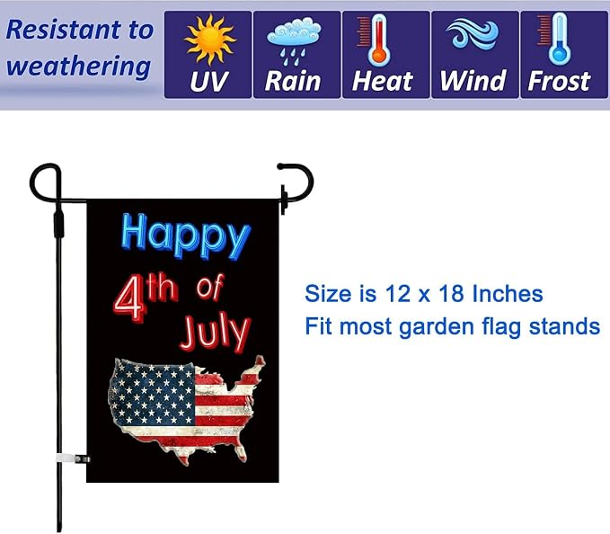 CDLong Seasonal Garden Flag Set of 12 Double Sided 12 x 18 Inch Yard Flag, Small garden flags for outside, Christmas Spring Seasonal Flag for Outdoor Holiday Decorations