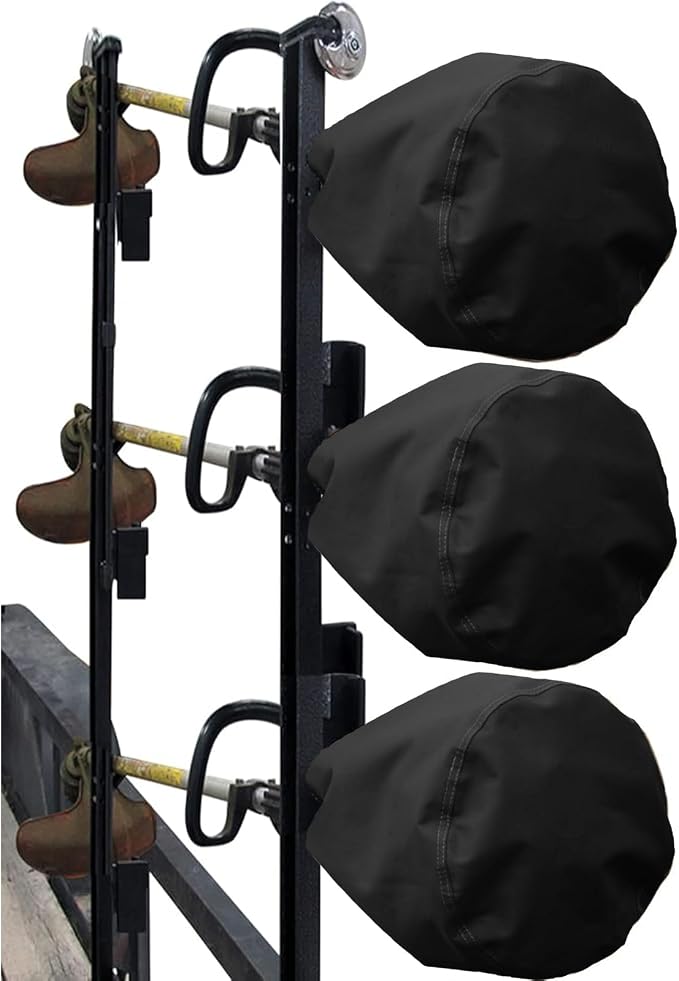 Trimmer Cover Waterproof 600D Oxford Fabric fits Most Echo, STIHL, Husqvarna and Others Alike String Trimmers (3 Pack Black)