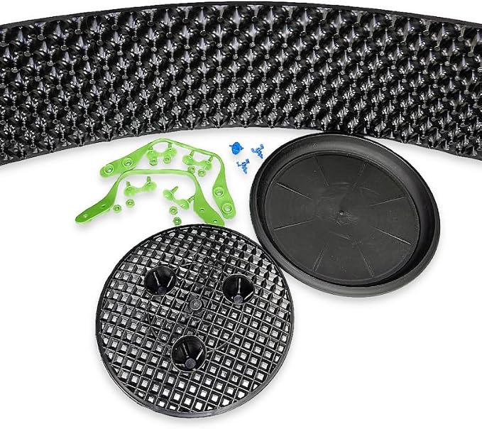 Air Pruning Pots for Plants - Complete Grow Kit - 1 Gallon Pot & 5 Gallon Pot - Promote Healthy Roots Complete Air Pruning, Re-Planting & Plant Rooting System