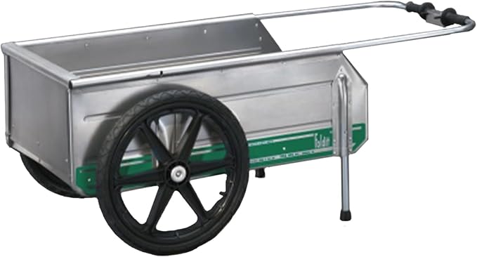 Tipke Manufacturing Company Foldit Do It All Portable Rust Corrosion Resisting Aluminum Folding Utility Cart with 300 Pound Capacity, Silver