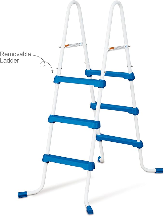 Funsicle Activity 15' x 36" Above Ground Swimming Pool Set with Pump | Round Pool Includes SkimmerPlus 2-in-1 Filter Pump - Easy Setup for Backyard Fun