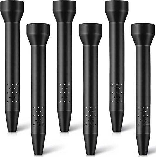 6 Pack Garden Watering Stake 12 Inch Large Uv-Protected ABS Plastic Deep Root Irrigation Spike for Trees, Flowers, Fruits, Vegetables, Potted Plants