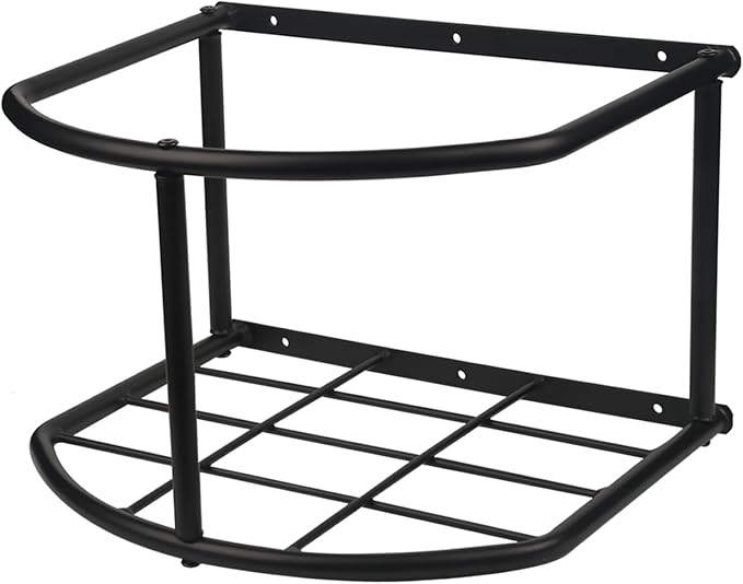 Bucket Holder for Horses Feed,5 Gallon Water and Feed Bucket Holder for Horses,Heavy Duty Metal Wall Mount Water Bucket and Pail Holder for Livestock in Stable