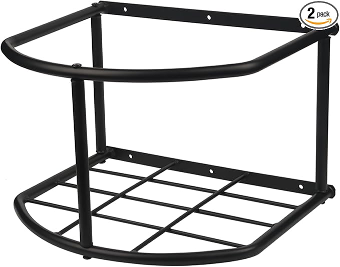 Bucket Holder for Horses Feed,5 Gallon Water and Feed Bucket Holder for Horses,Heavy Duty Metal Wall Mount Water Bucket and Pail Holder for Livestock in Stable