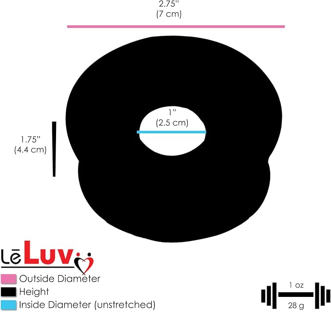 LeLuv Vibrating Penis Pump Maxi Blue Handle + Protected Gauge and Clear Hose - 9 inch Length x 2.125 Inch Diameter Cylinder