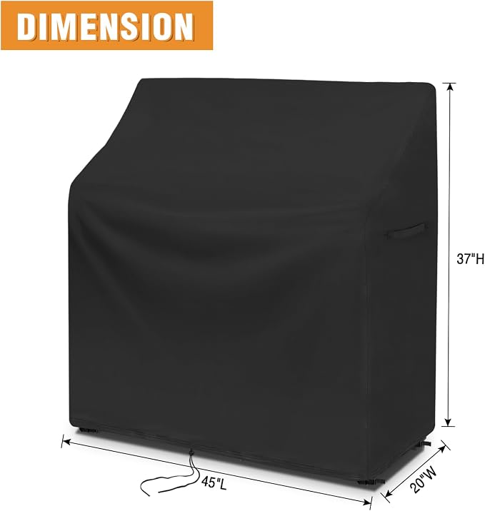 45 In Potting Bench Cover for Yaheetech Outdoor Garden Table for Planting | 45x20x49,Waterproof Dustproof Heavy Duty Oxford Fabric,for Universal Planting Workstaion/ Gardening Bench for Outside