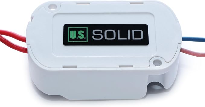 U.S. Solid Smart Solenoid Valve - 3/4 Inch Wi-Fi APP-Controlled Brass Solenoid Valve, 110V AC