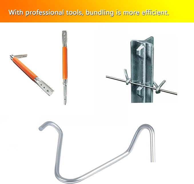 TPWC100 T-Post Wire Clips