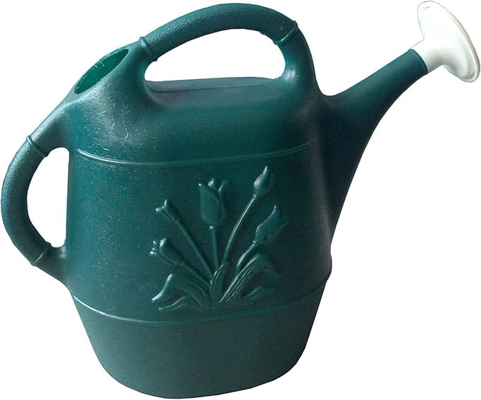 Union Products 63065 Indoor Outdoor 2 Gallon Plant Watering Can, Green (2 Pack)