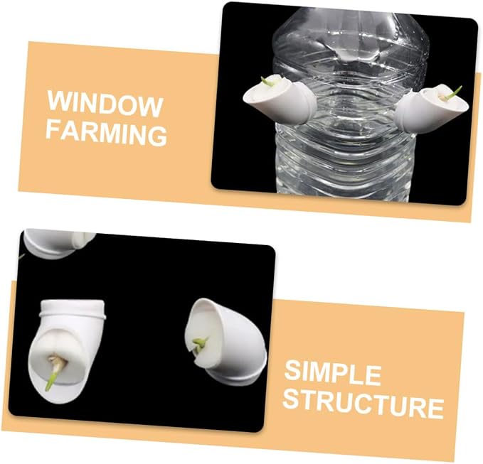 12Pcs Hydroponic Planting Cups Vertical Soilless Culture Tubes for Indoor Balcony Vegetable Gardening Window Farming System 2.83X1.49X1.49In