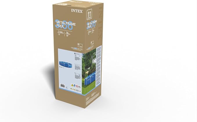Intex 28210ND 12ft x 30" Metal Frame Pool (Pool Only)