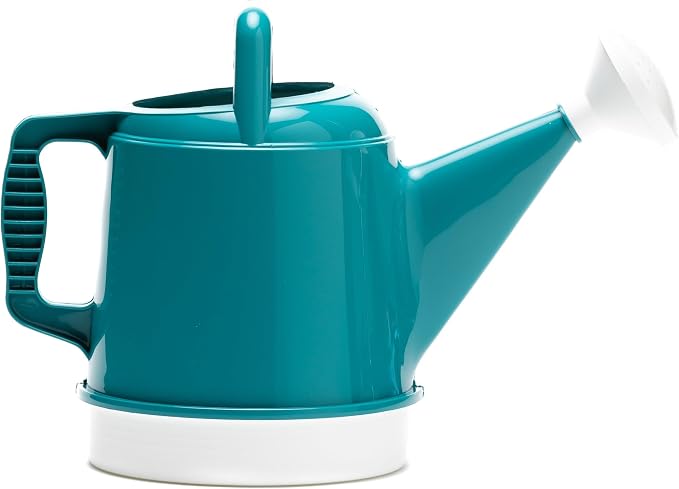 Bloem Watering Can Deluxe 2 Gallon (256 Fl Oz) Bermuda Teal Green