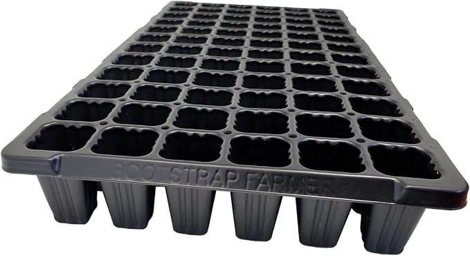 Bootstrap Farmer 72 Cell Seed Starter Tray - Extra Strength Starting Trays for 1020 Planting Seedlings, Propagation, Germination Plug Station (10)