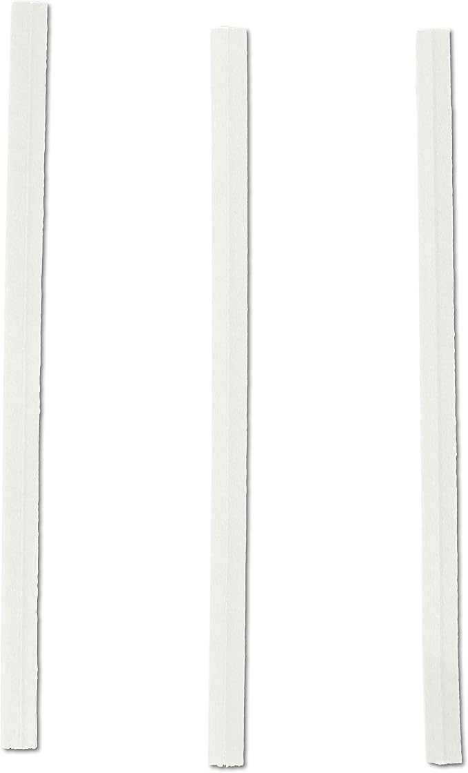 Paper Twist Ties,4x5/32,Wht,2000/CS