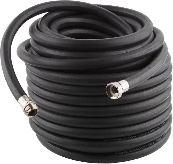 Briggs and Stratton 8BS100 100-Foot Premium Heavy-Duty Rubber Garden Hose