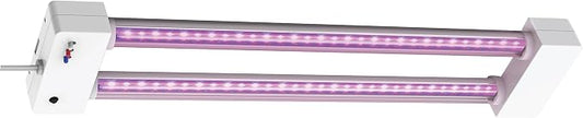 Feit Electric Grow Light 19W 2ft LED for Indoor Plants and Gardens, Full Spectrum Dual Hanging Bulb Grow Light, Hydroponic, GLP24ADJS/19W/LED