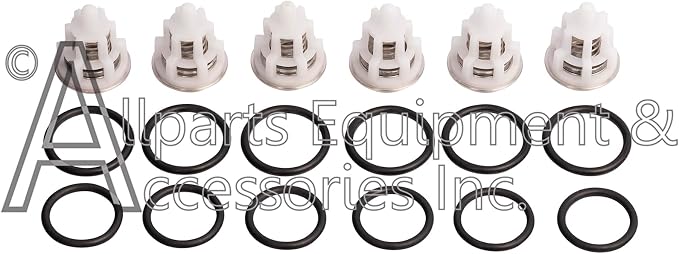 Kit 123 General Pump Compatible OEM Replacement Valve Repair Kit for General Pump and Interpump (See Description for Models), Made in Italy, Exceeds OEM Standards