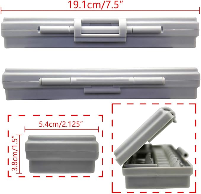 AideTek BOXALL40 40 Compartments w/lids Enclosure surface mount components assorted resistor capacitor