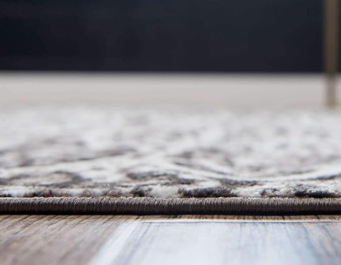 Unique Loom Sofia Collection Area Rug - Grace (2' 2" x 3' 1", Brown/ Ivory)