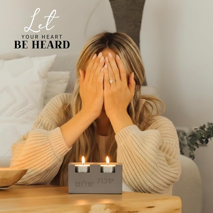 Cube Luxury Candle Holder Set – Modern Décor for Living Room & Dining Table Gray