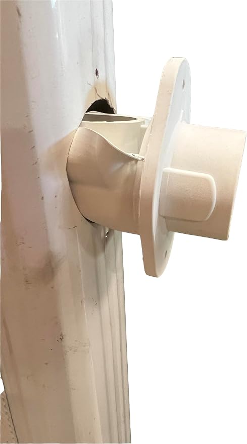EarthMinded - White Downspout Diverter Group for 2x3 Downspouts 102W | Connects Your Existing Rain Barrel your 2x3 downspout - NO Drill Bits