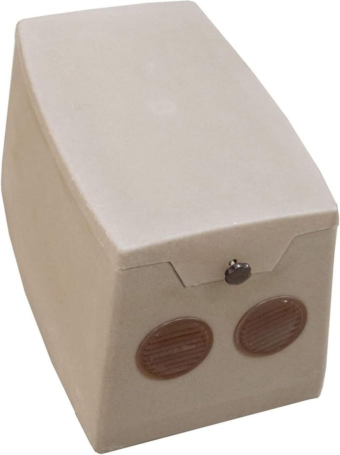 EASYPRO SC25F2 Weatherproof Aearion Cabinet | For up to 1/2 hp compressors. Includes 230V cooling fan. 15" x 25" x 15"