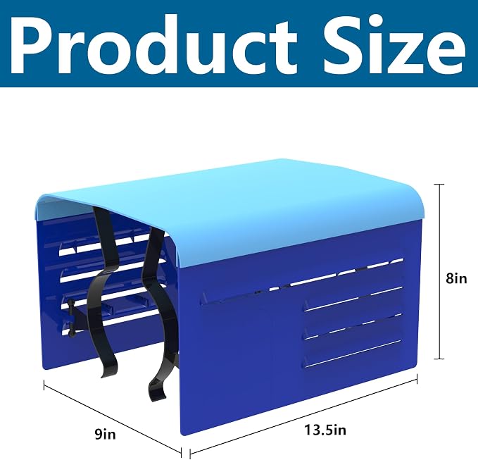 Pool Pump Covers for Outside Units, ABS Adjustable Pools Motor Cover | UV-resistant Pool Pump Enclosure for Above Ground Swimming Pools Protection