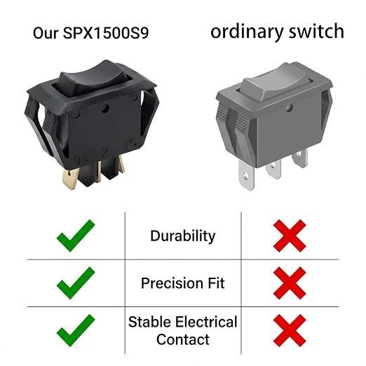 OEM SPX1500S9 3-Position Motor Switch Replacement Fits for Hayward PowerFlo and Flex 48 Pool Pumps