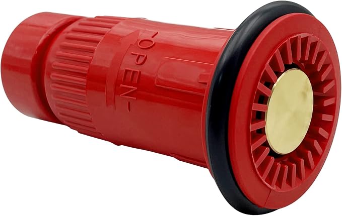 SAFBY Fire Hose Nozzle Thermoplastic Fire Equipment Spray Jet Fog (1" NST/NH)