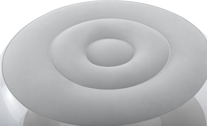 Bestway Inflatable seat, Outdoor Poolsphere Stool with LED Lights, Vinyl, Grey, BW75085