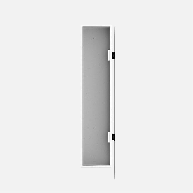 Veradek Forma Series Trough Hanging Planter - Rectangular Planter for Window Sill/Wall Decor | Made from Plastic-Stone Material | Modern Décor for Succulents, Indoor Small Plants