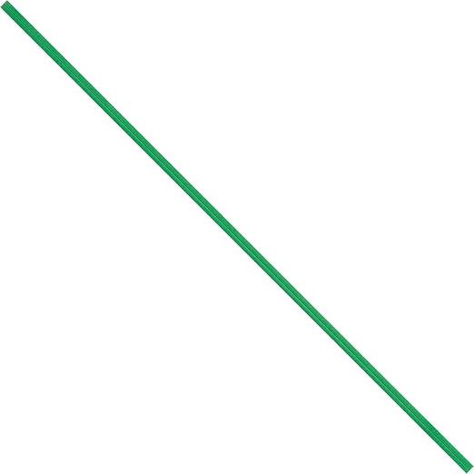Aviditi Reusable Green Paper Twist Ties, 10" Length, Use to Seal Bread, Gift, and Treat Bags or for Bundling Cables and Wires (Case of 2000)