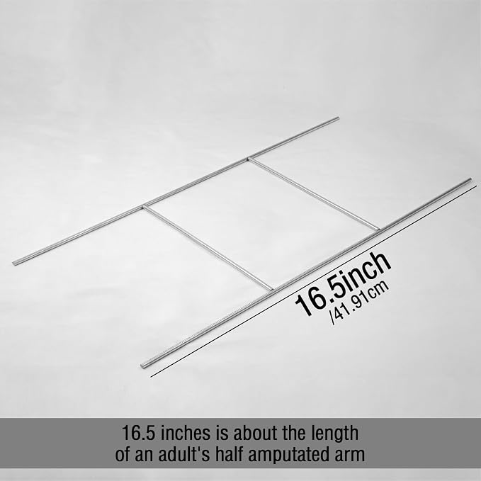 25 Pack Metal Yard Sign Stakes - 16.5x7 Inches, Real Estate Sale Signs, Custom Outdoor Sign